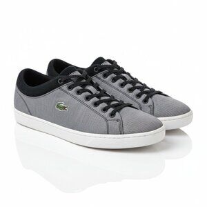 Lacoste Men’s Straightset Gray Sneakers Size 11